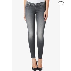 Hudson Womans Grey Krista Super Skinny 